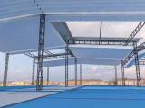 Thi công Mái che sân pickleball, sân Tennis ngoài trời giá rẻ